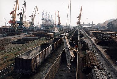 Грузовые операции в Одесском порту