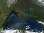 Черное море вид со спутника